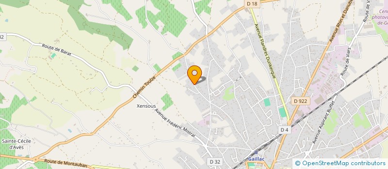 localisation de l'entreprise MADAME NATHALIE REYNAL  GAILLAC