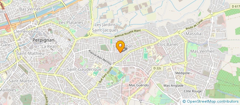 localisation de l'entreprise MADAME NATHALIE RIATTO à PERPIGNAN