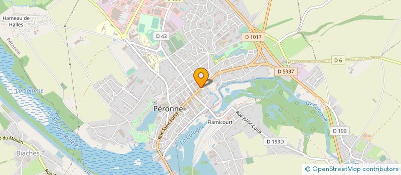 localisation de l'entreprise MADAME NATHALIE RICHARD à PERONNE