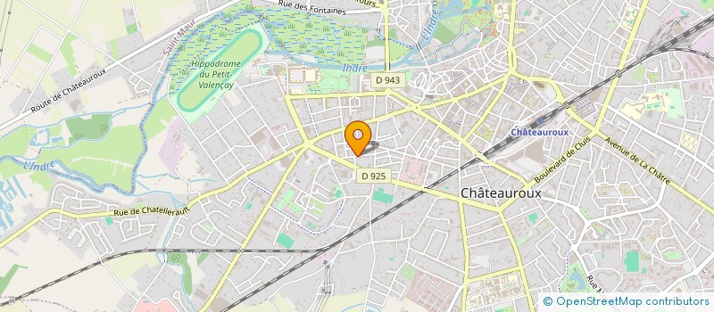 localisation de l'entreprise MADAME NATHALIE RICHARD à CHATEAUROUX