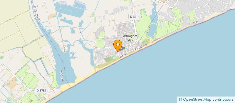localisation de l'entreprise MADAME NATHALIE RICHIR à PORTIRAGNES