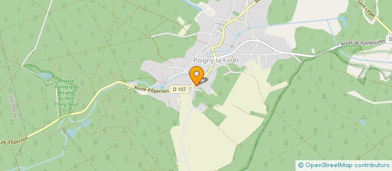 localisation de l'entreprise MADAME NATHALIE RICHOMME à POIGNY-LA-FORET