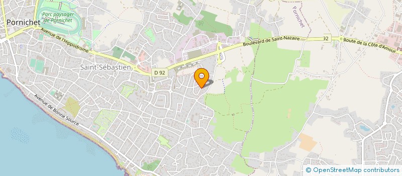 localisation de l'entreprise MADAME NATHALIE RIET  PORNICHET