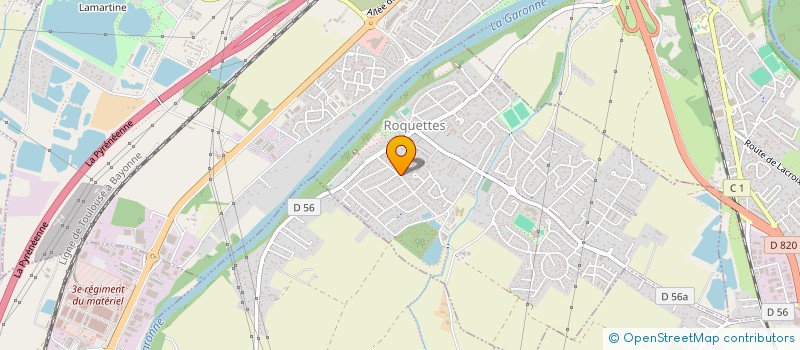 localisation de l'entreprise MADAME NATHALIE RIGOLET à ROQUETTES