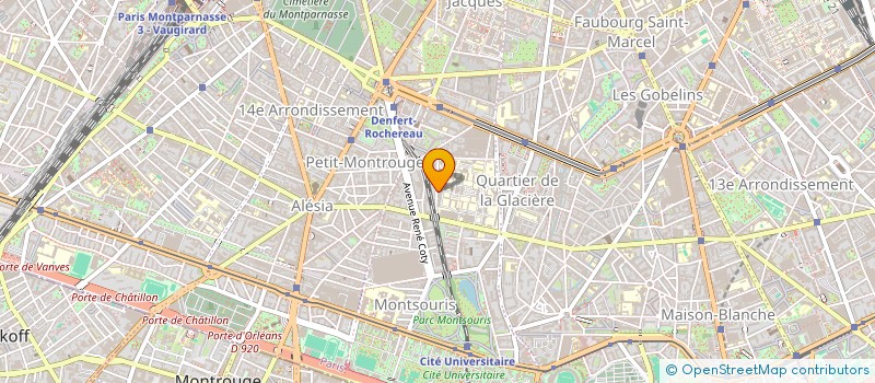 localisation de l'entreprise MADAME NATHALIE RIGOULET  PARIS