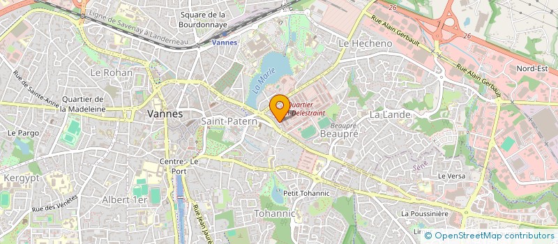 localisation de l'entreprise MADAME NATHALIE RIO à VANNES