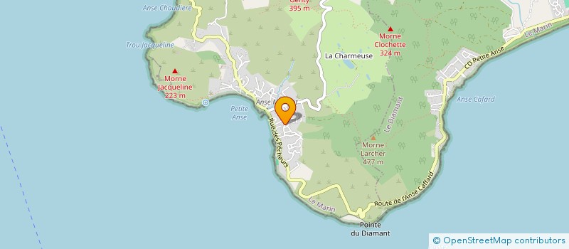 localisation de l'entreprise MADAME NATHALIE RISAL à LES ANSES-D'ARLET