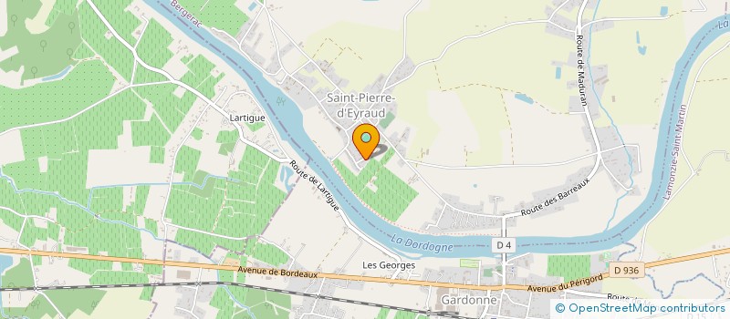 localisation de l'entreprise MADAME NATHALIE RIVIERE  SAINT-PIERRE-D'EYRAUD