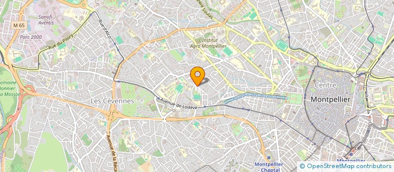 localisation de l'entreprise MADAME NATHALIE ROBERT à MONTPELLIER