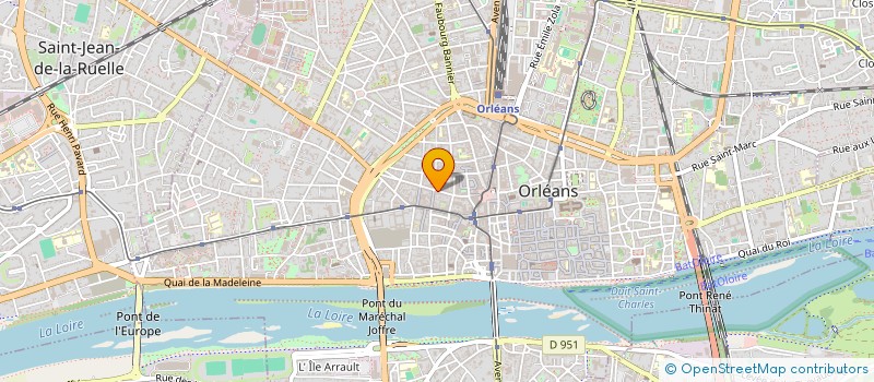localisation de l'entreprise MADAME NATHALIE ROCHA DA SILVA à ORLEANS
