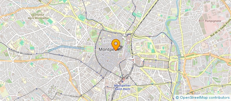 localisation de l'entreprise MADAME NATHALIE ROCHE à MONTPELLIER