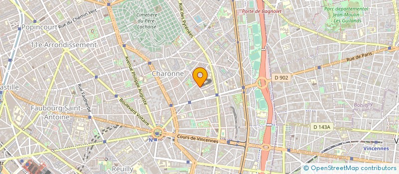 localisation de l'entreprise MADAME NATHALIE ROCHER  PARIS