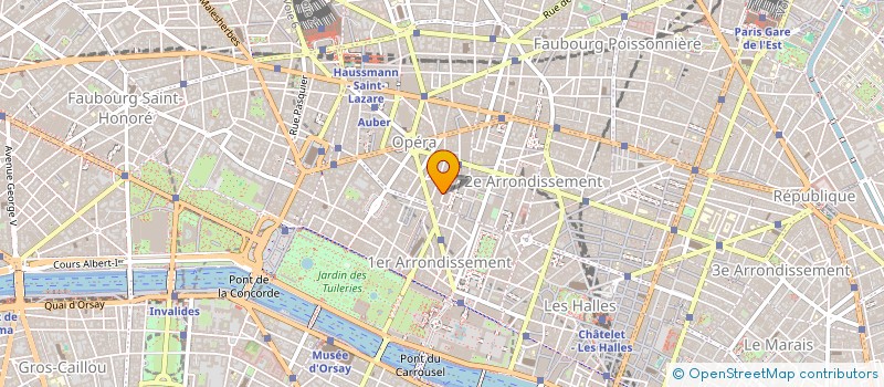 localisation de l'entreprise MADAME NATHALIE ROCHER à COURBEVOIE