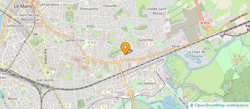 localisation de l'entreprise MADAME NATHALIE ROCHETEAU à LE MANS