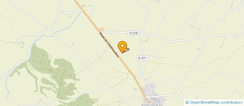 localisation de l'entreprise MADAME NATHALIE ROCHETEAU  VILLASAVARY