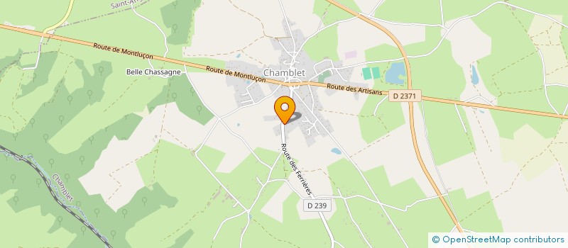 localisation de l'entreprise MADAME NATHALIE RODRIGUES  CHAMBLET