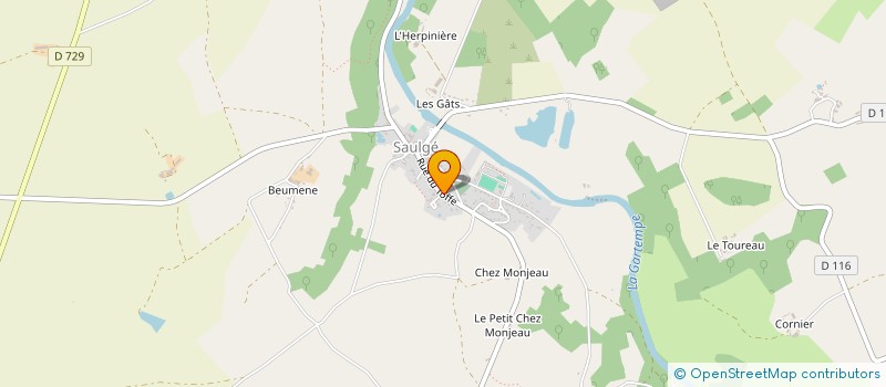 localisation de l'entreprise MADAME NATHALIE ROFFET  SAULGE