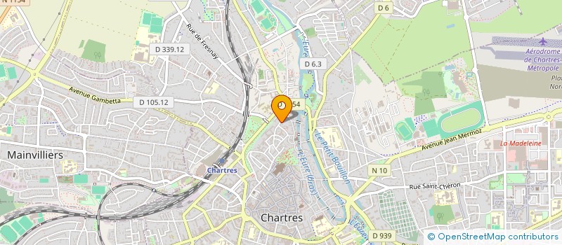 localisation de l'entreprise MADAME NATHALIE ROGER à CHARTRES