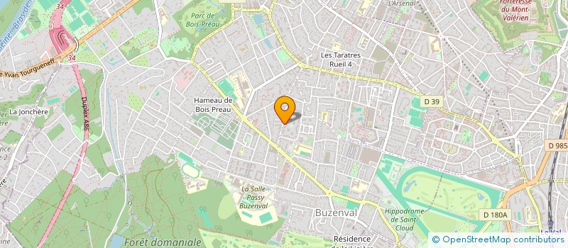localisation de l'entreprise MADAME NATHALIE ROGIER à RUEIL-MALMAISON