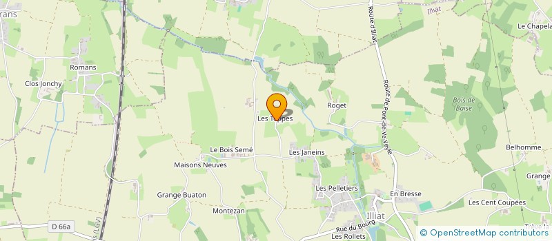 localisation de l'entreprise MADAME NATHALIE ROGNARD  ILLIAT