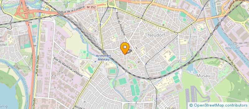 localisation de l'entreprise MADAME NATHALIE ROHFRITSCH à STRASBOURG