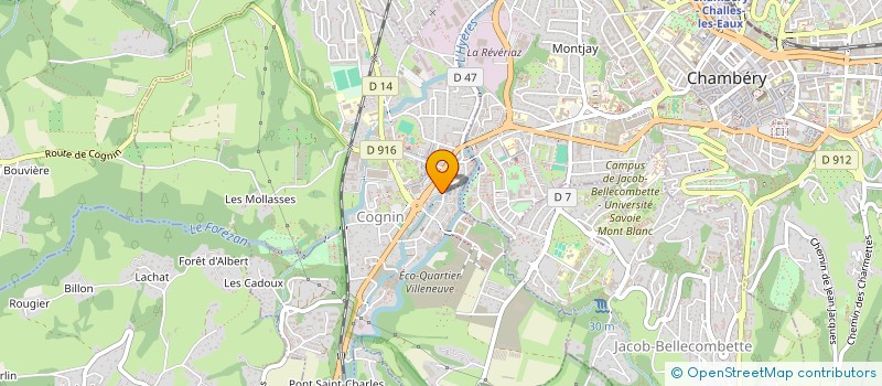 localisation de l'entreprise MADAME NATHALIE ROLANDOZ à COGNIN