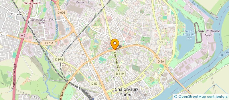 localisation de l'entreprise MADAME NATHALIE ROMAND à CHALON-SUR-SAONE