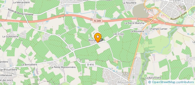 localisation de l'entreprise MADAME NATHALIE ROMANN  VALLET