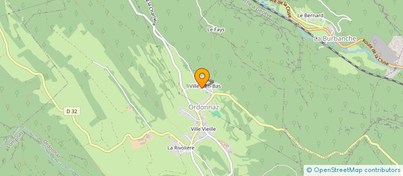 localisation de l'entreprise MADAME NATHALIE ROMER  ORDONNAZ