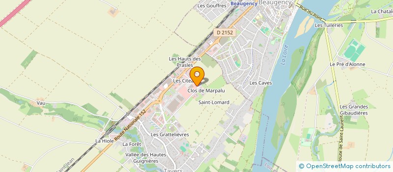 localisation de l'entreprise MADAME NATHALIE RONDINEAU à TAVERS