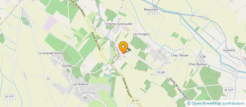 localisation de l'entreprise MADAME NATHALIE ROSSIGNOL  CORME-ECLUSE