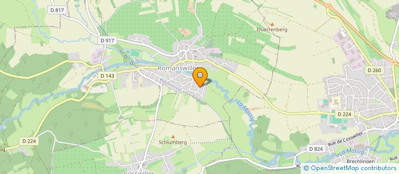 localisation de l'entreprise MADAME NATHALIE ROTH  ROMANSWILLER