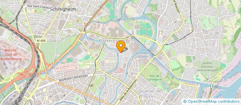 localisation de l'entreprise MADAME NATHALIE ROTHFELD à STRASBOURG