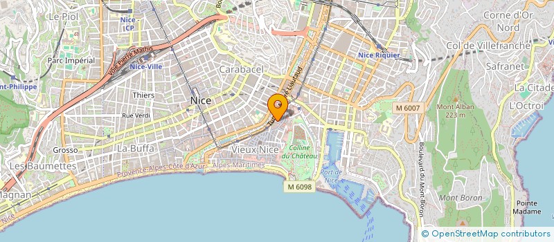 localisation de l'entreprise MADAME NATHALIE ROTHSCHILD  NICE