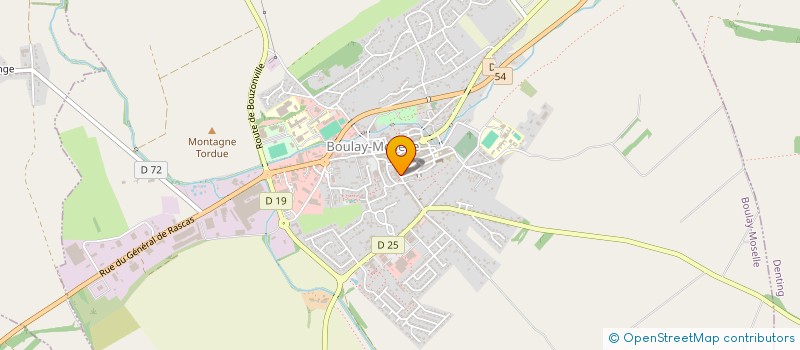 localisation de l'entreprise MADAME NATHALIE ROUGE  BOULAY-MOSELLE