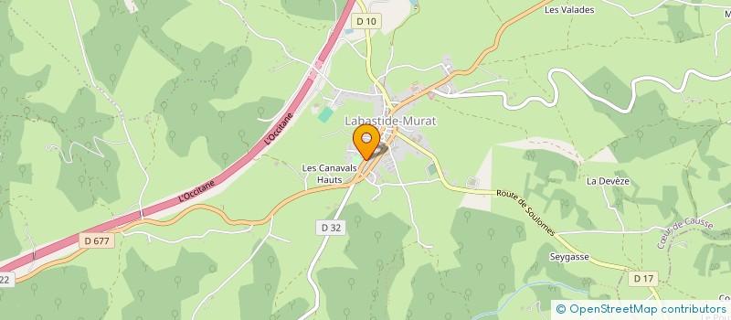 localisation de l'entreprise MADAME NATHALIE ROUQUET  CUR DE CAUSSE