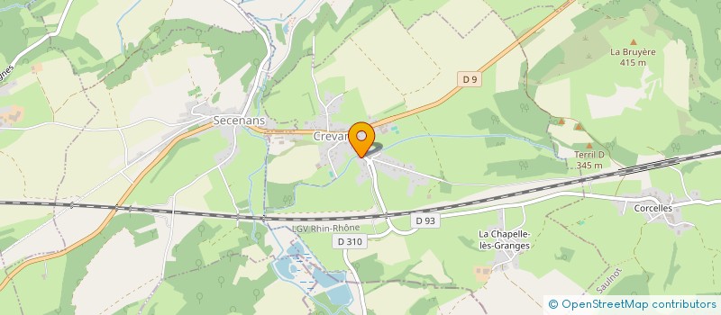 localisation de l'entreprise MADAME NATHALIE ROUSSEL  SAULNOT