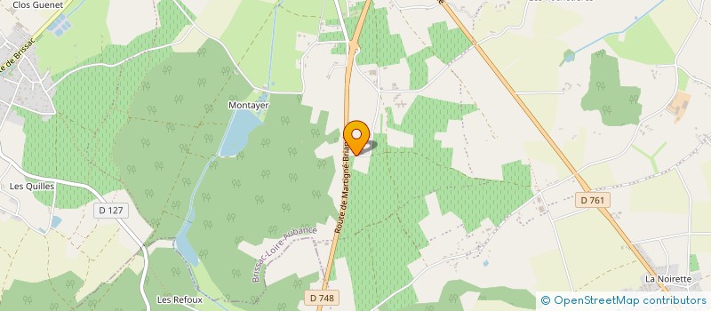 localisation de l'entreprise MADAME NATHALIE ROUX  GENNES-VAL-DE-LOIRE