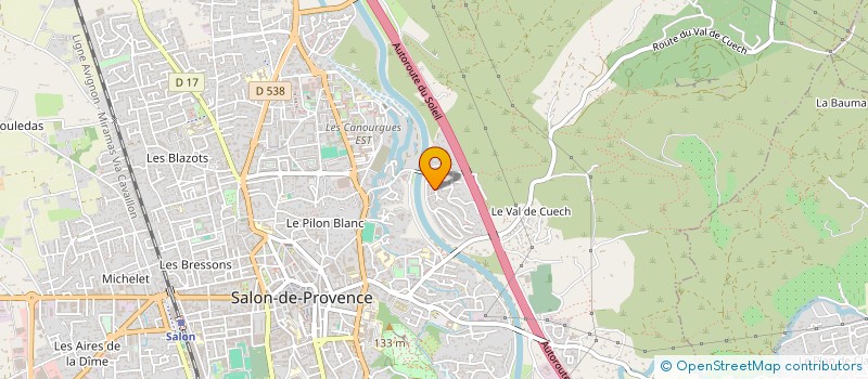 localisation de l'entreprise MADAME NATHALIE ROVECCHIO  SALON-DE-PROVENCE