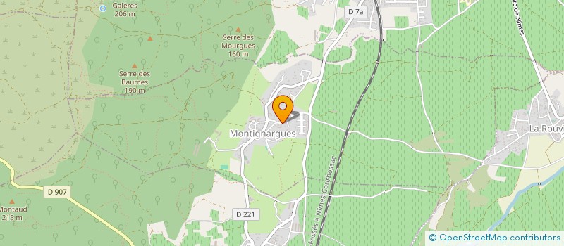 localisation de l'entreprise MADAME NATHALIE RUGGERI  MONTIGNARGUES