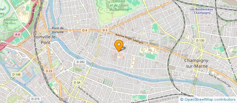 localisation de l'entreprise MADAME NATHALIE RUILOBA  CHAMPIGNY-SUR-MARNE