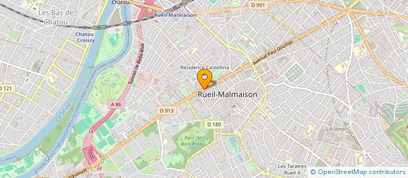 localisation de l'entreprise MADAME NATHALIE RUIZ à RUEIL-MALMAISON