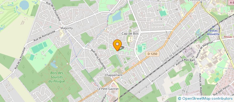 localisation de l'entreprise MADAME NATHALIE RUSLIER à PESSAC