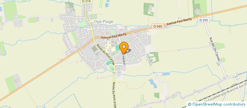 localisation de l'entreprise MADAME NATHALIE RYNGAERT  OYE-PLAGE