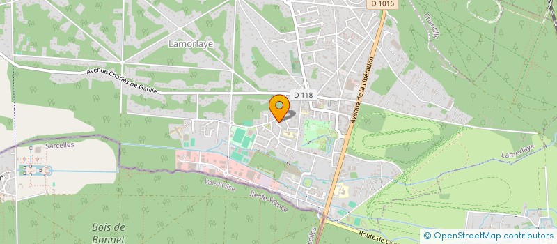 localisation de l'entreprise MADAME NATHALIE SABATIER à LAMORLAYE