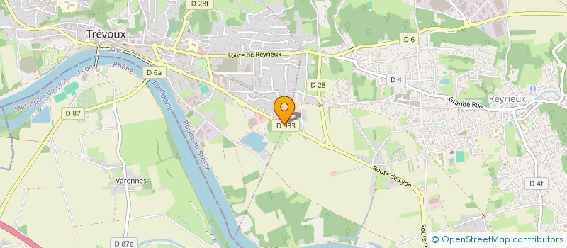 localisation de l'entreprise MADAME NATHALIE SAHUC à TREVOUX