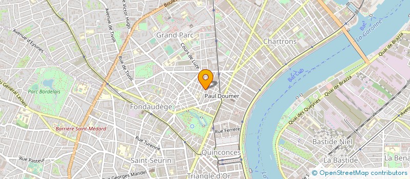 localisation de l'entreprise MADAME NATHALIE SAINT-JEAN à BORDEAUX
