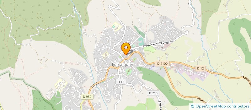 localisation de l'entreprise MADAME NATHALIE SAINT-OYANT à FORCALQUIER