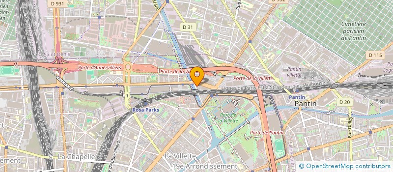 localisation de l'entreprise MADAME NATHALIE SAINTE ROSE FRANCHINE  PARIS