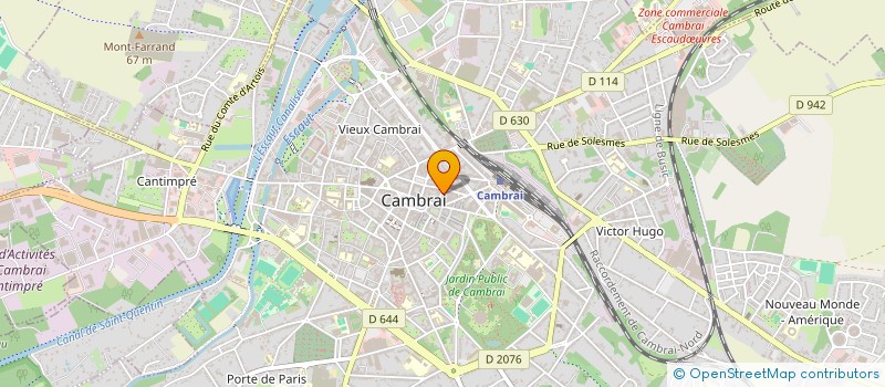 localisation de l'entreprise MADAME NATHALIE SAKAYAN à CAMBRAI